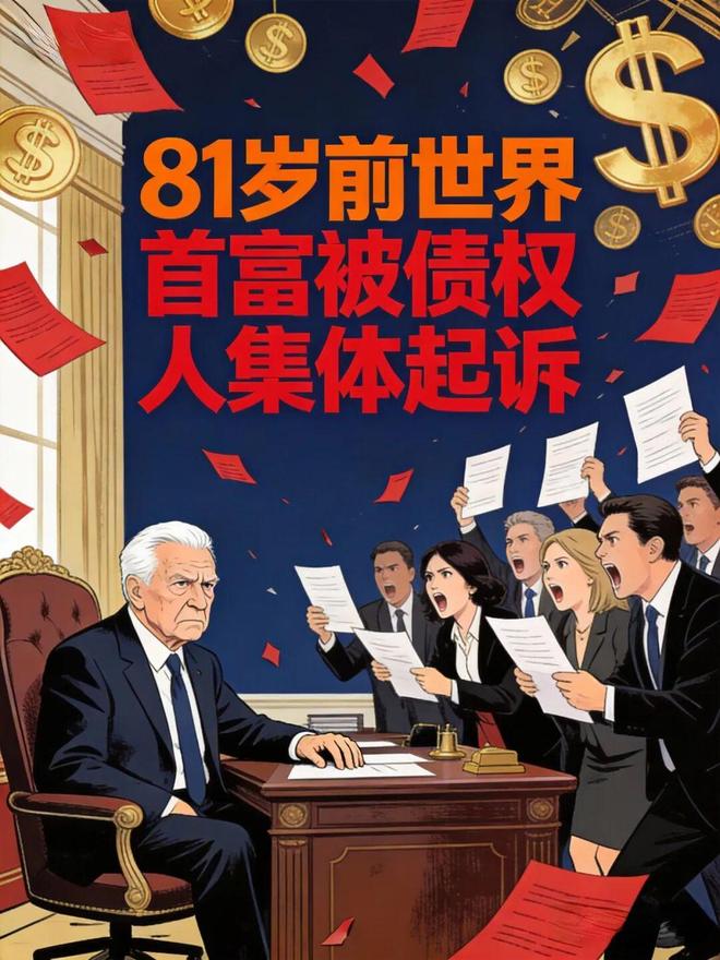 81岁前世界首富被债权人集体起诉