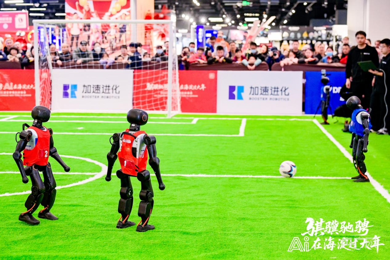 共赴AI新春之约 2026北京海淀新春科技庙会启幕(图8)