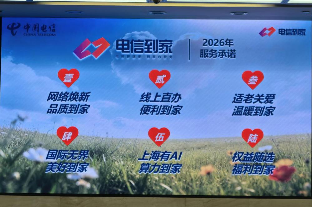 上海电信发布2026年六项服务承诺 以“长期主义”树立行业标杆(图3)