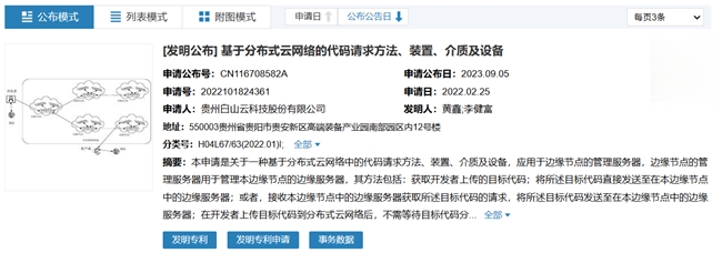 霍涛与白山云科技：以技术创新深耕边缘云专利突破赋能分布式网络升级(图1)