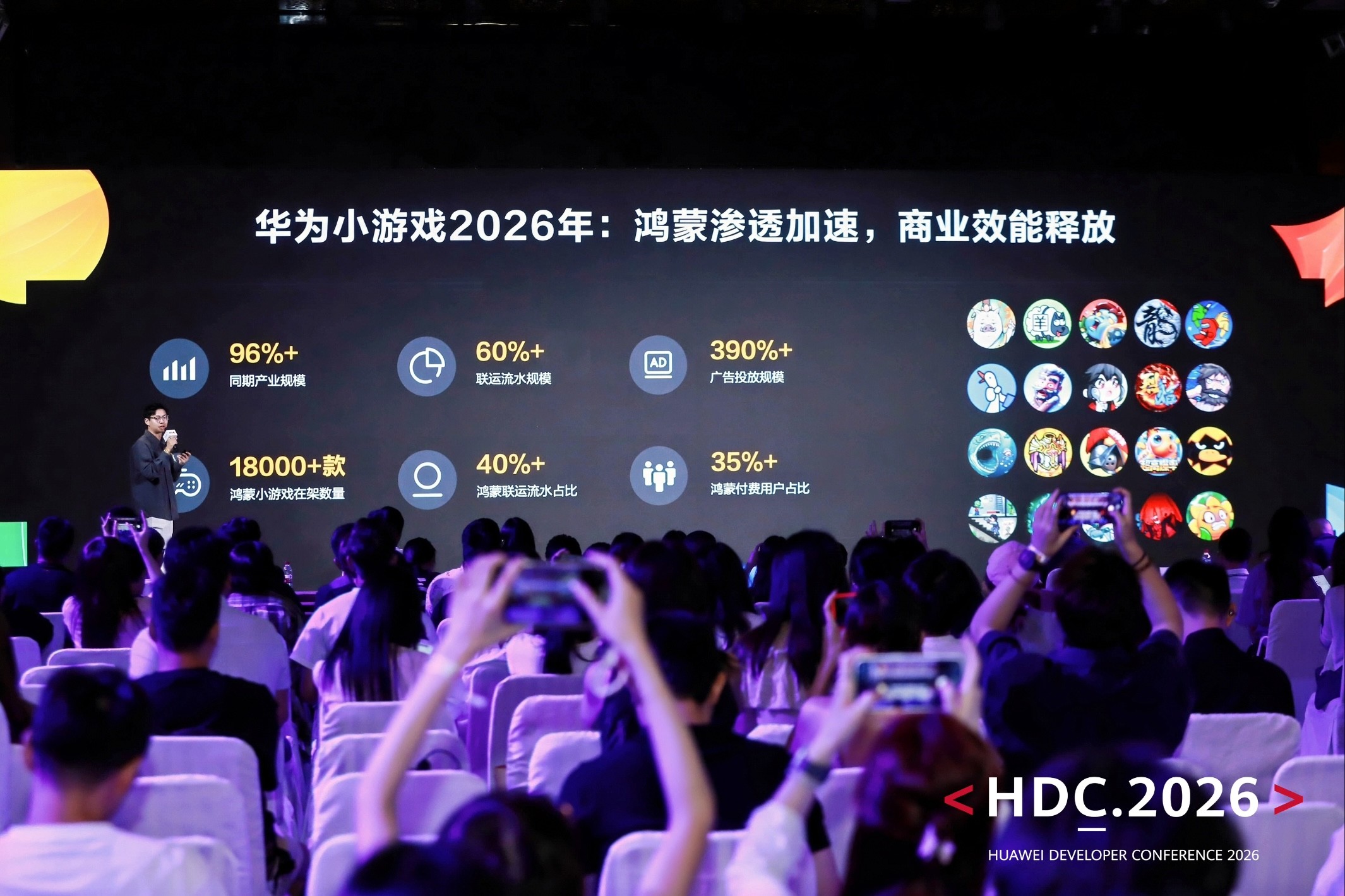 HDC2026游戏服务论坛圆满落幕鸿蒙为游戏行业注入长效增长动能(图4)